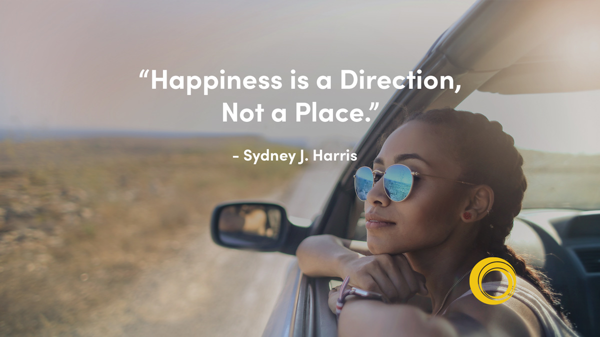 Happiness is a Direction