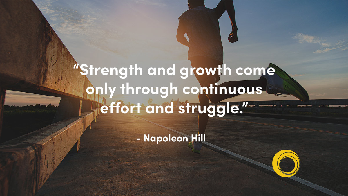 Facing Struggles Brings Growth
